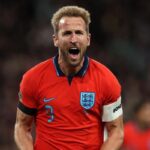 harry kane celebrating for england